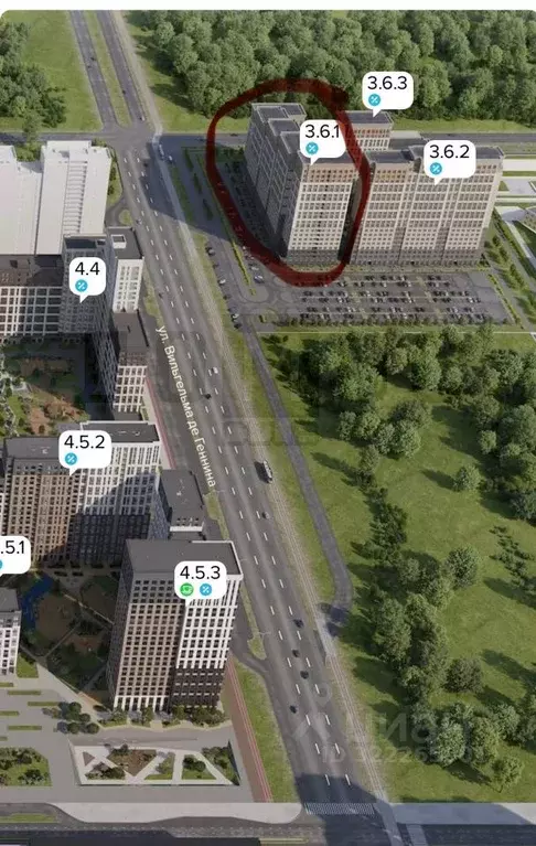 Студия Свердловская область, Екатеринбург ул. Вильгельма де Геннина ... - Фото 1