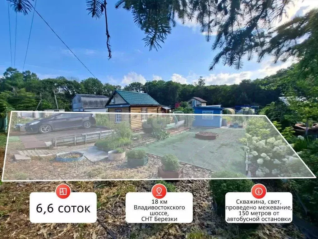 Дом в Хабаровский край, Хабаровский район, Березка СНТ  (16 м) - Фото 1