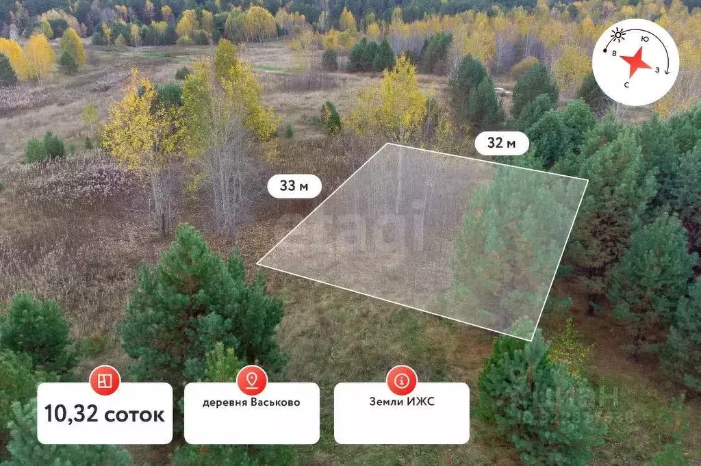 Участок в Свердловская область, Тавдинский муниципальный округ, д. ... - Фото 1