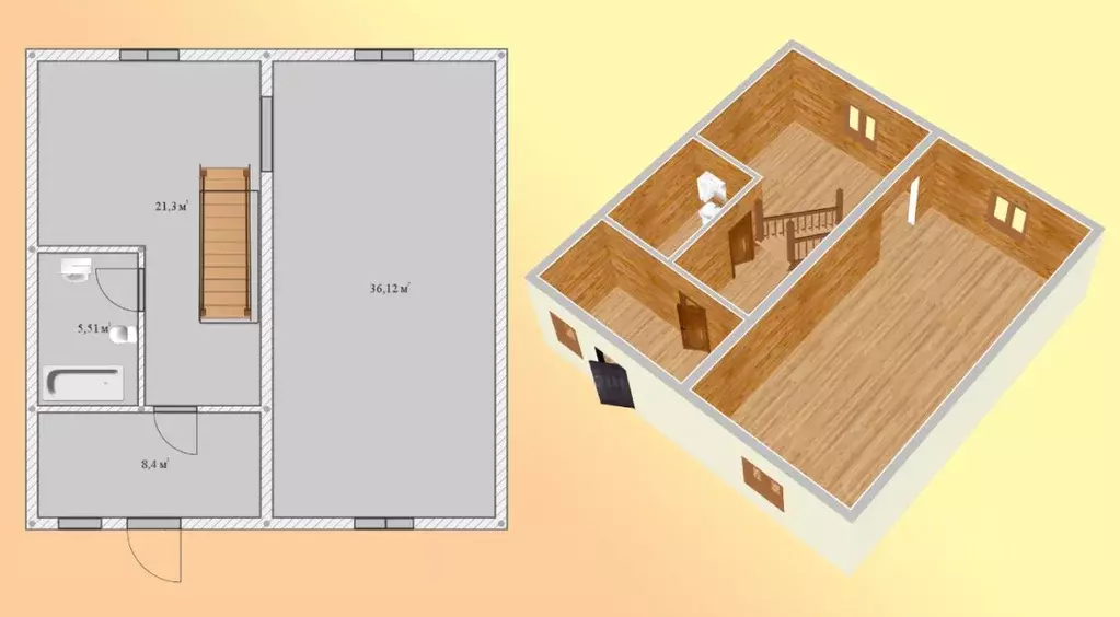 Дом в Ленинградская область, Ломоносовский район, Лаголовское с/пос, ... - Фото 2