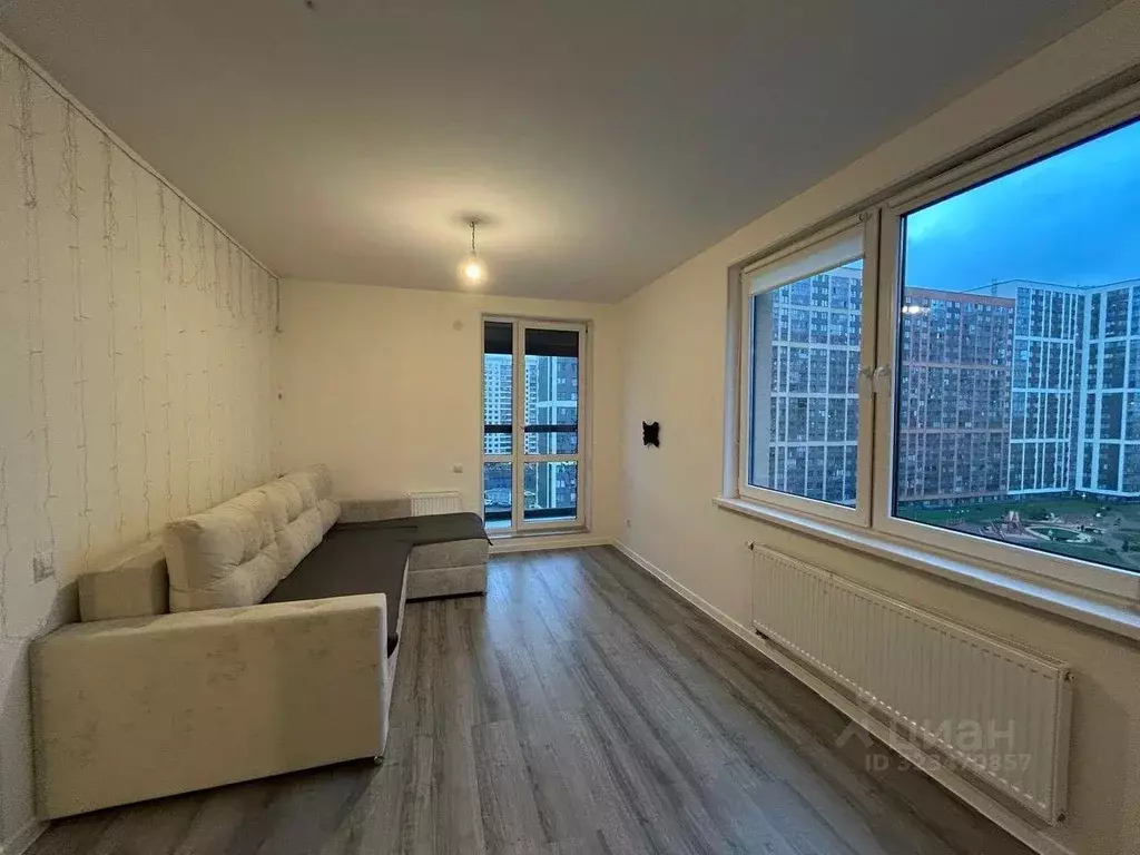 1-к кв. Ленинградская область, Всеволожский район, пос. Бугры ул. ... - Фото 2