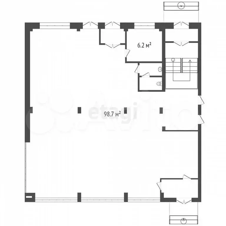 Продам помещение свободного назначения, 112.7 м - Фото 0