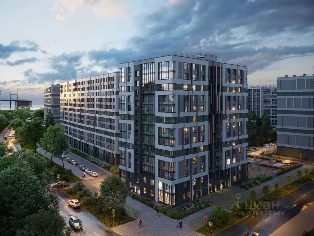 Студия Санкт-Петербург бул. Головнина, 6к1 (37.0 м) - Фото 1