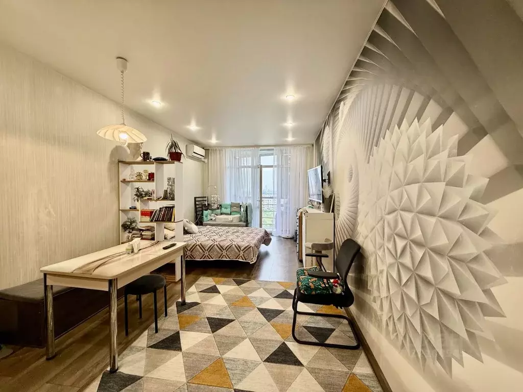 Студия Тверская область, Тверь ул. Левитана, 48 (35.0 м) - Фото 1