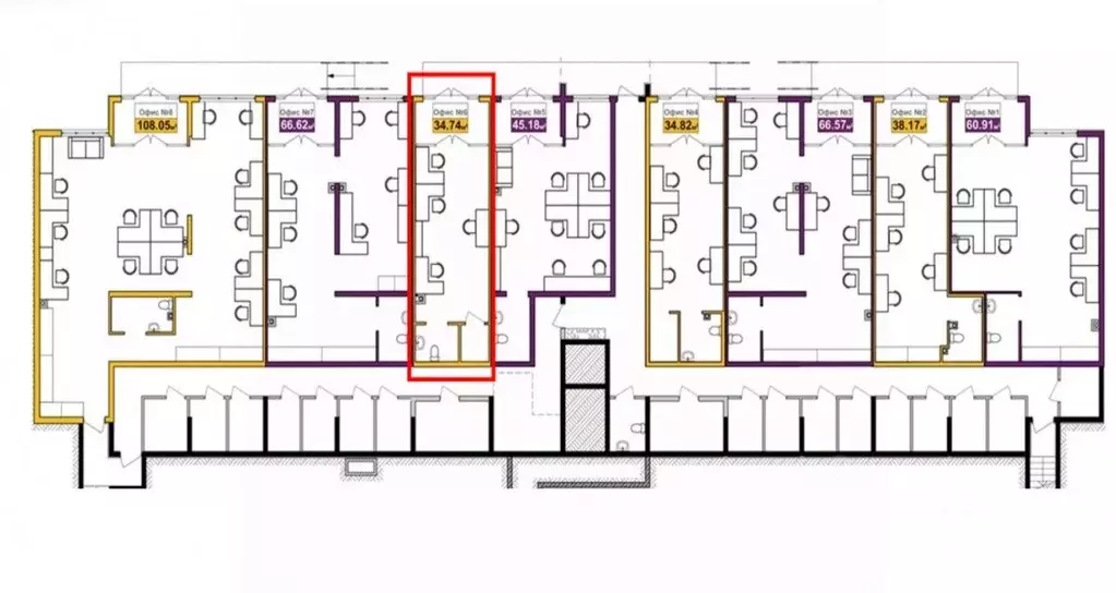 Офис в Крым, Симферополь ул. Батурина, 147 (35 м) - Фото 2