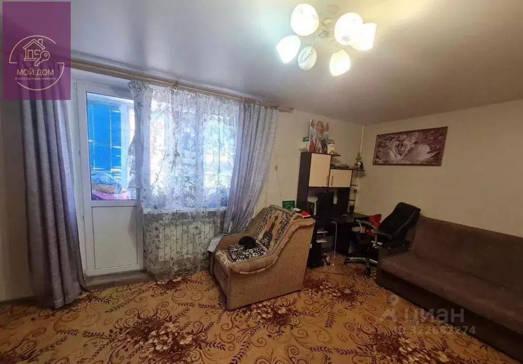 1-к кв. Крым, Евпатория ул. Имени 60-летия Октября, 17 (34.0 м) - Фото 1