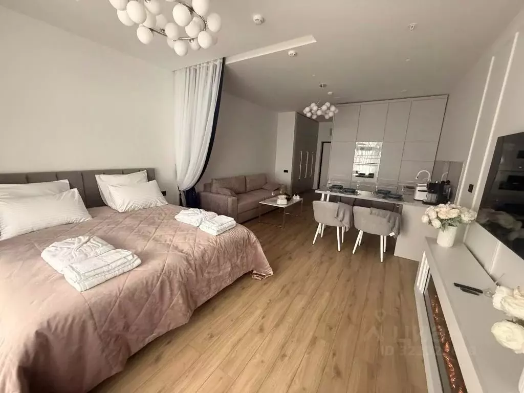 1-к кв. Калининградская область, Светлогорск бул. Морской, 21 (47.0 м) - Фото 0