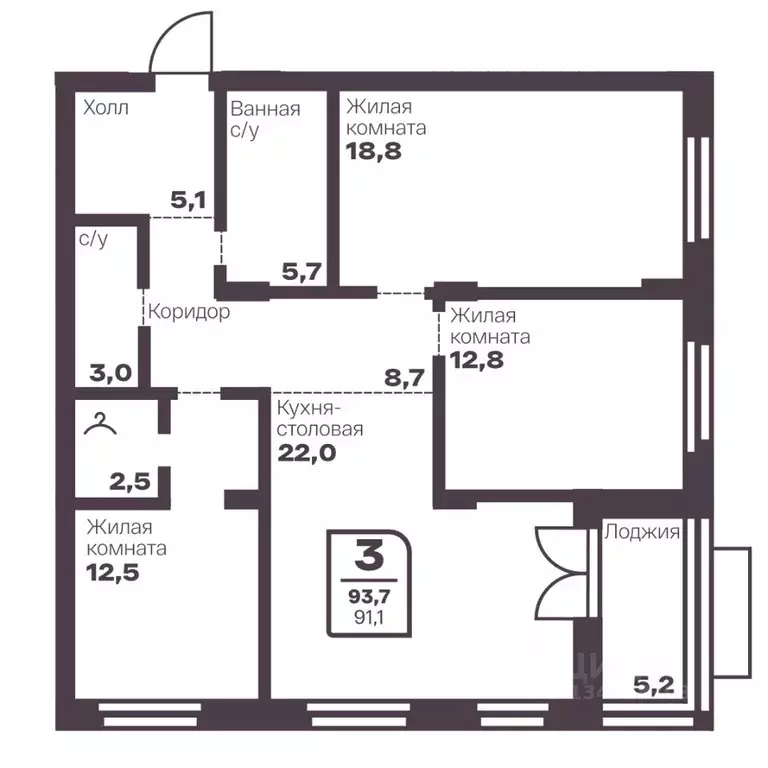 3-к кв. Челябинская область, Магнитогорск Голос Притяжение жилой ... - Фото 1
