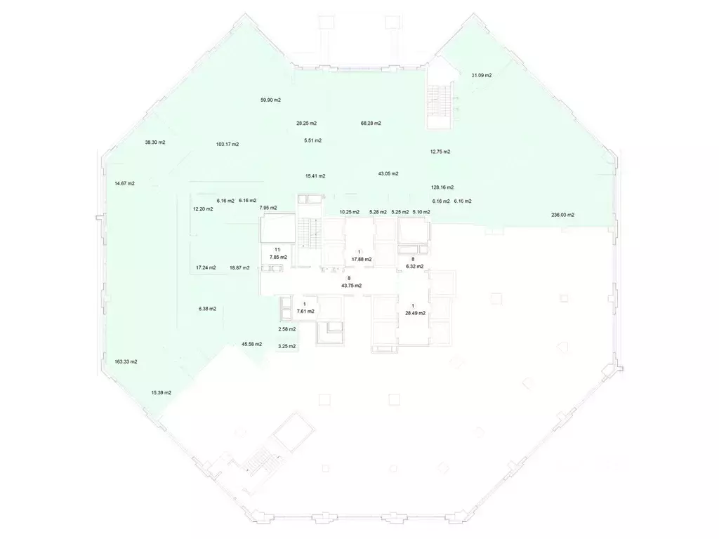 Офис в Москва Павелецкая пл., 2С2 (1376 м) - Фото 2