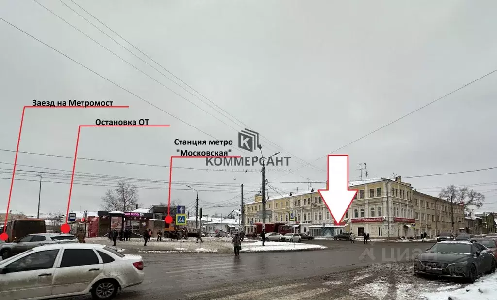 Торговая площадь в Нижегородская область, Нижний Новгород Вокзальная ... - Фото 2