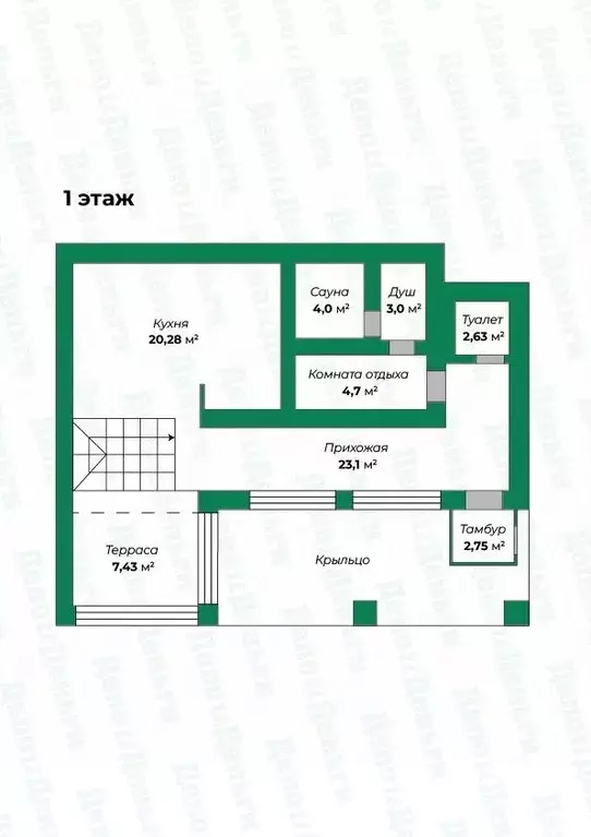 Дом в Кировская область, Киров Новый мкр, ул. Тюленина, 31А (167 м) - Фото 1