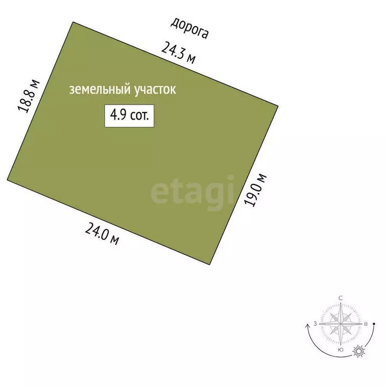 Дом в Тюмень, территория СОСН Радуга, Вишнёвая улица (100 м) - Фото 0