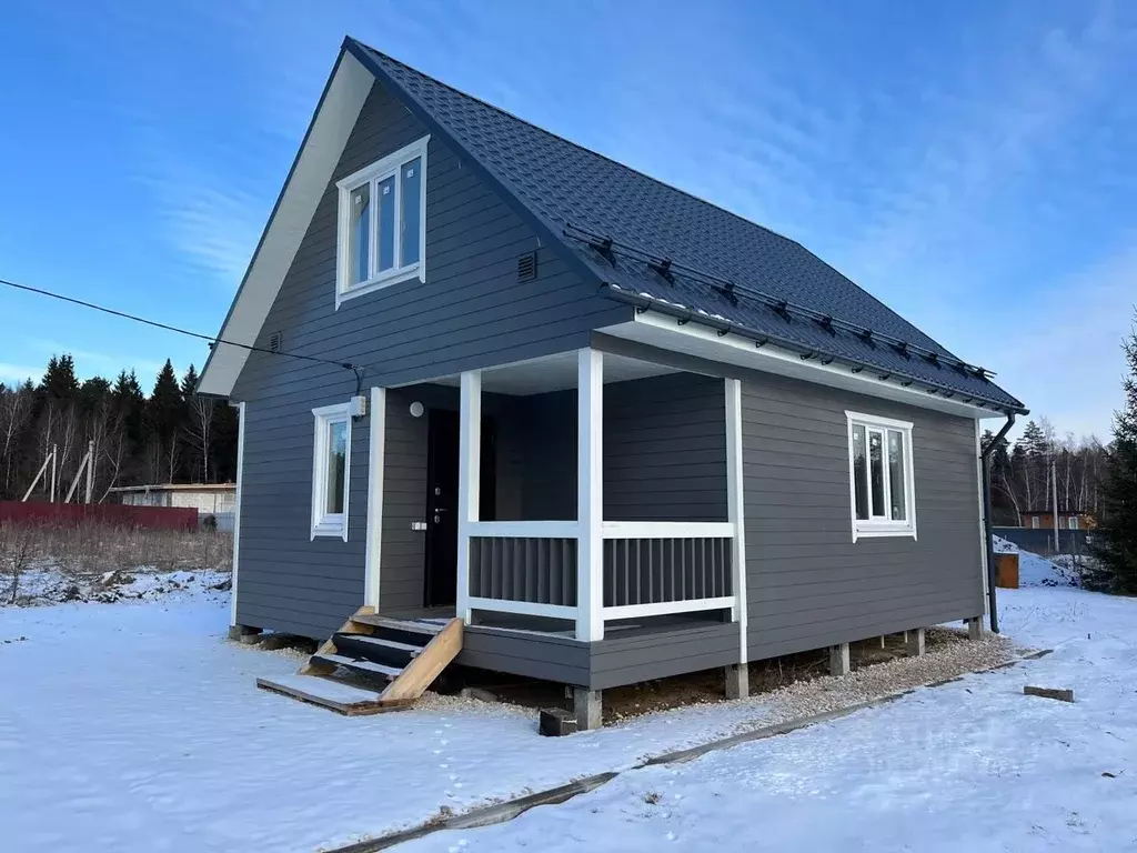 Дом в Московская область, Чехов муниципальный округ, д. Мальцы  (80 м) - Фото 1