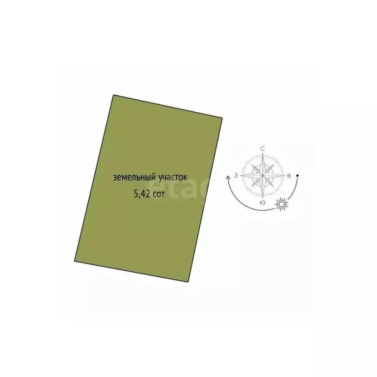 Участок в Новосибирская область, Новосибирский район, Кубовинский ... - Фото 1