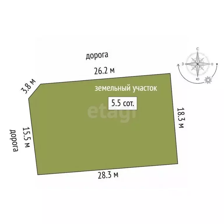 Участок в Ростовская область, Мясниковский район, Краснокрымское ... - Фото 2