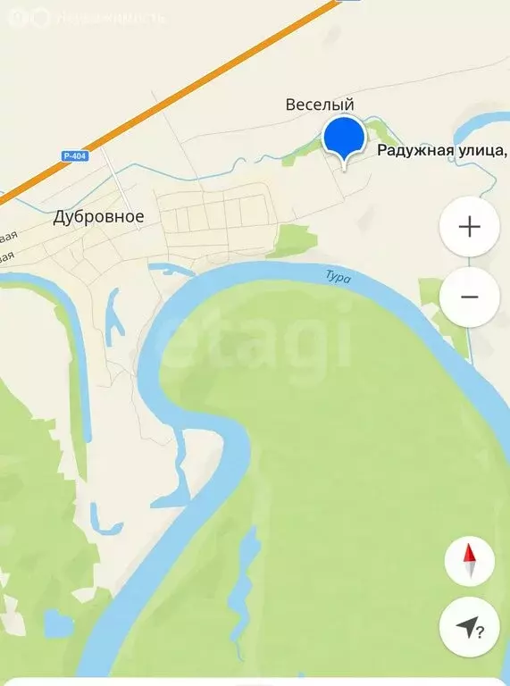 Участок в Тюменская область, Ярковский муниципальный округ, посёлок ... - Фото 1