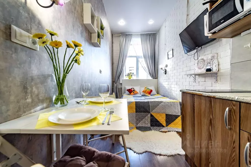 Студия Санкт-Петербург Гороховая ул., 31 (16.0 м) - Фото 0