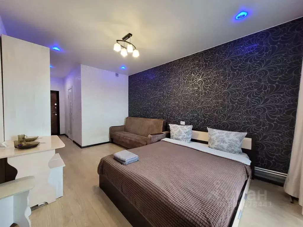 1-к кв. Алтайский край, Барнаул просп. Строителей, 18 (24.0 м) - Фото 1