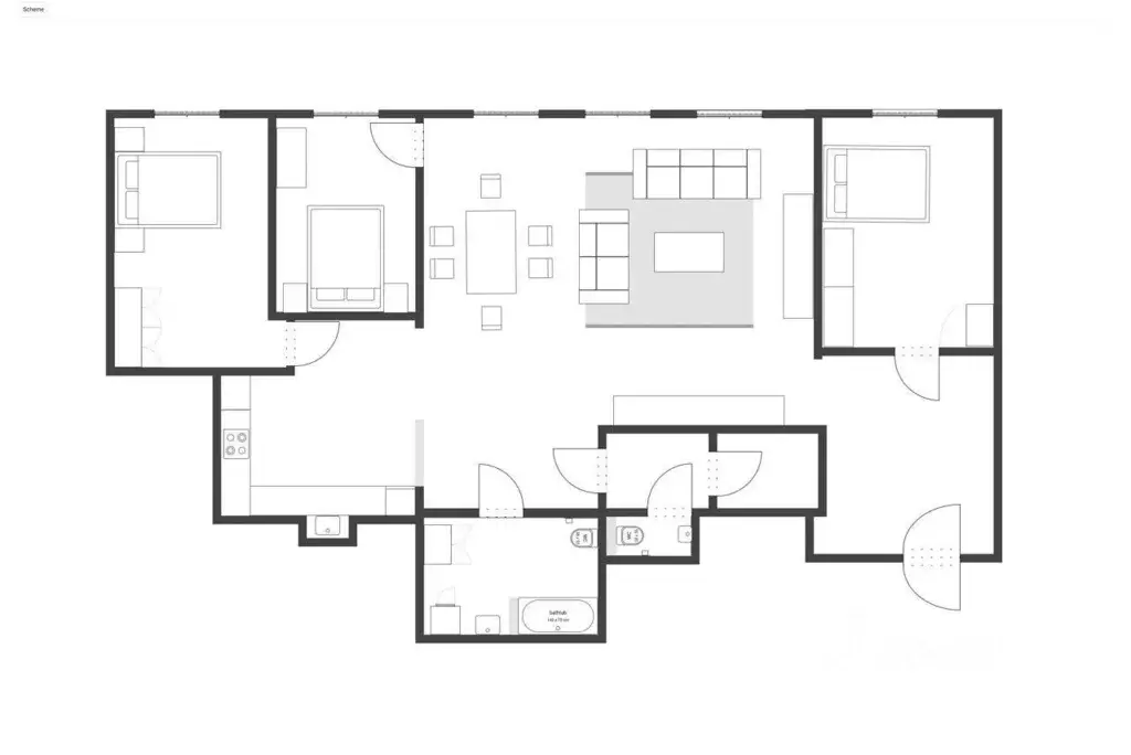 4-к кв. Москва ул. Малая Дмитровка, 29С1 (120.0 м) - Фото 2