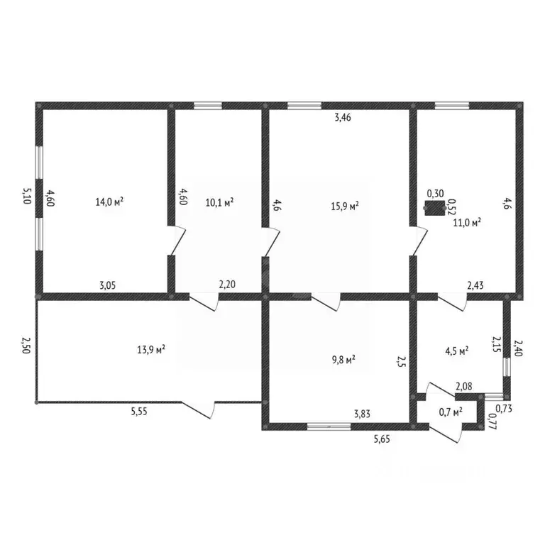Дом в Башкортостан, Альшеевский район, с. Раевский ул. Свободы, 115 ... - Фото 1