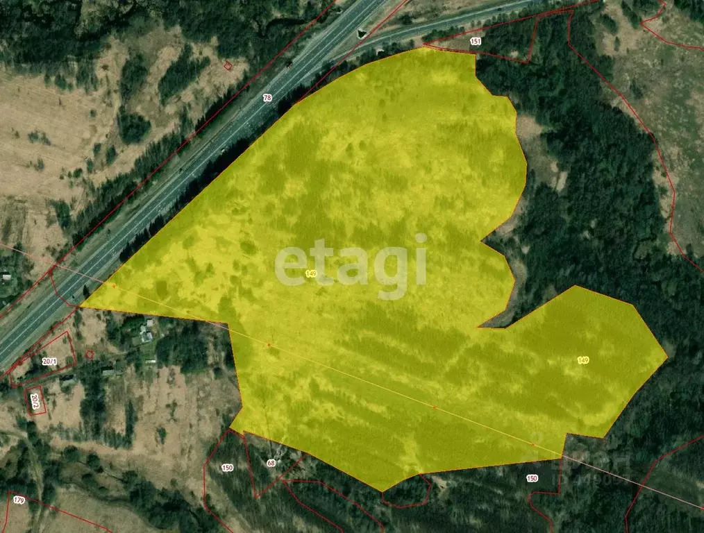 Участок в Смоленская область, Смоленский муниципальный округ, ... - Фото 2