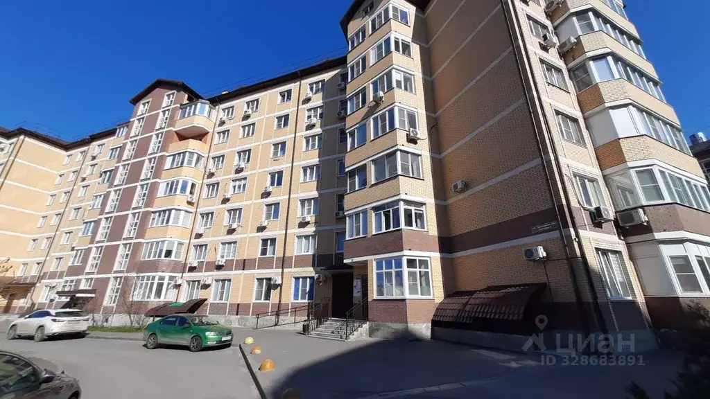 2-к кв. Ростовская область, Ростов-на-Дону ул. Тружеников, 39/3с2 ... - Фото 2