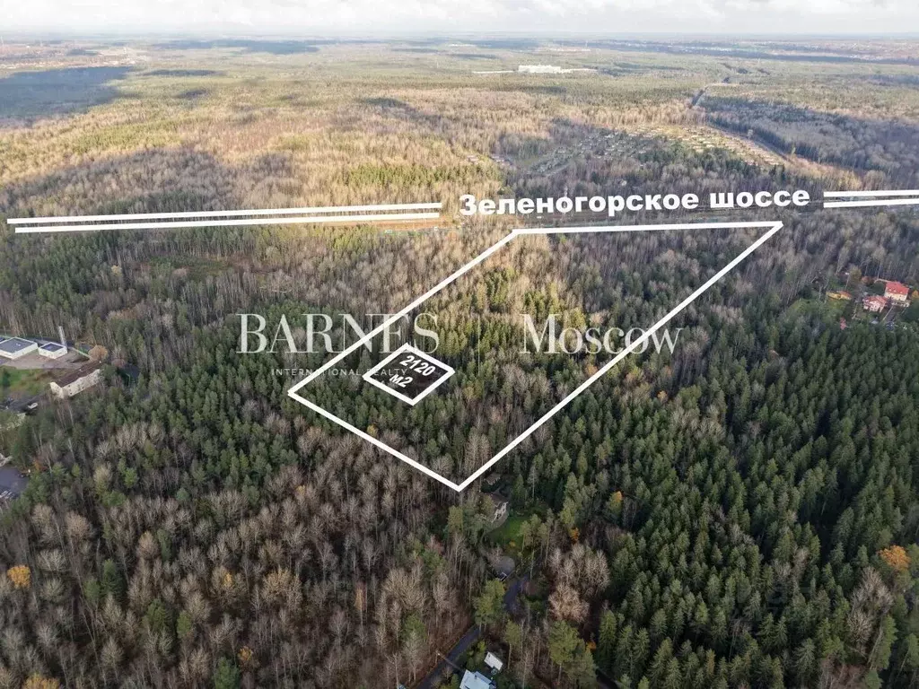 Участок в Санкт-Петербург пос. Солнечное, ул. Комсомольская, 22 (21.2 ... - Фото 2