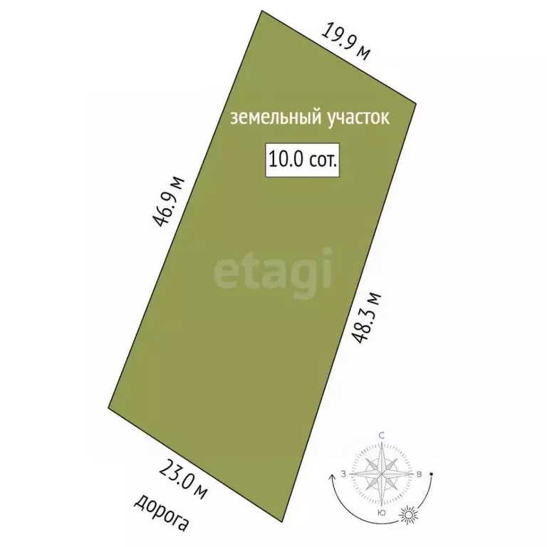 Участок в Саха (Якутия), Якутск Баал Заимката тер., ул. Сайдыы, 34/2 ... - Фото 1