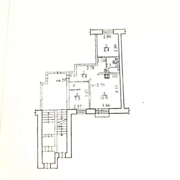 Квартира-студия: Новосибирск, Большая улица, 650 (23.6 м) - Фото 2