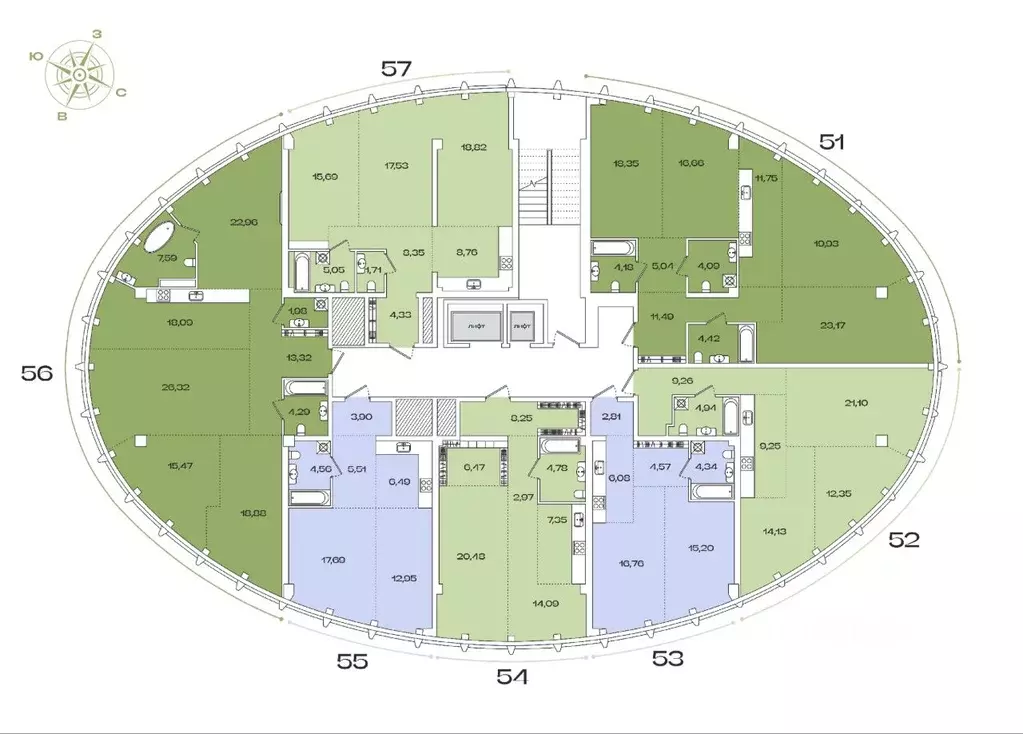 4-к кв. Иркутская область, Иркутск Октябрьский округ, Звезды жилой ... - Фото 1