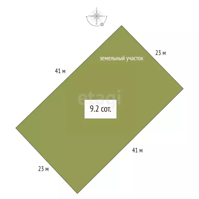 Участок в Новосибирская область, Мошковский район, пос. Октябрьский  ... - Фото 2