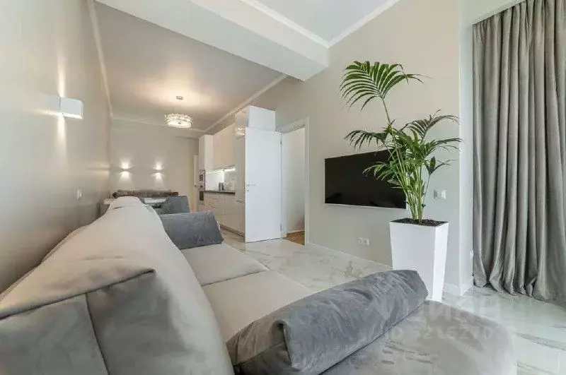 2-к кв. Краснодарский край, Сочи Мамайка мкр, ул. Крымская, 89 (50.1 ... - Фото 2