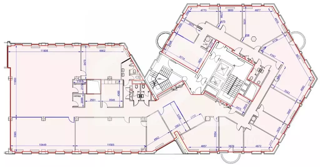 Помещение свободного назначения в Москва Космодамианская наб., 52С1 ... - Фото 2
