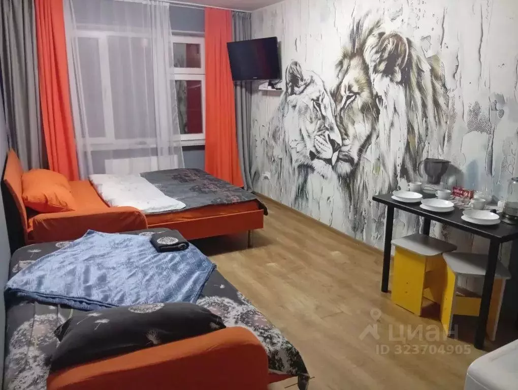 Студия Кемеровская область, Кемерово Октябрьский просп., 40 (24.0 м) - Фото 1