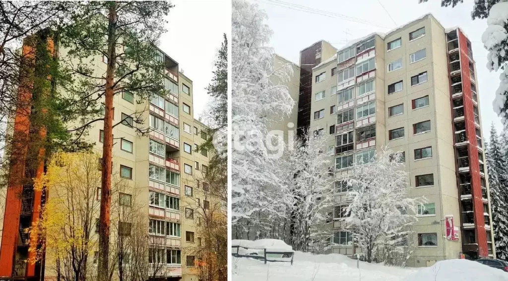 2-к кв. Карелия, Костомукша ул. Первооткрывателей, 4 (53.0 м) - Фото 1