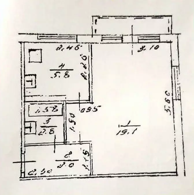 1-к кв. Башкортостан, Уфа Айская ул., 69/1 (30.7 м) - Фото 2