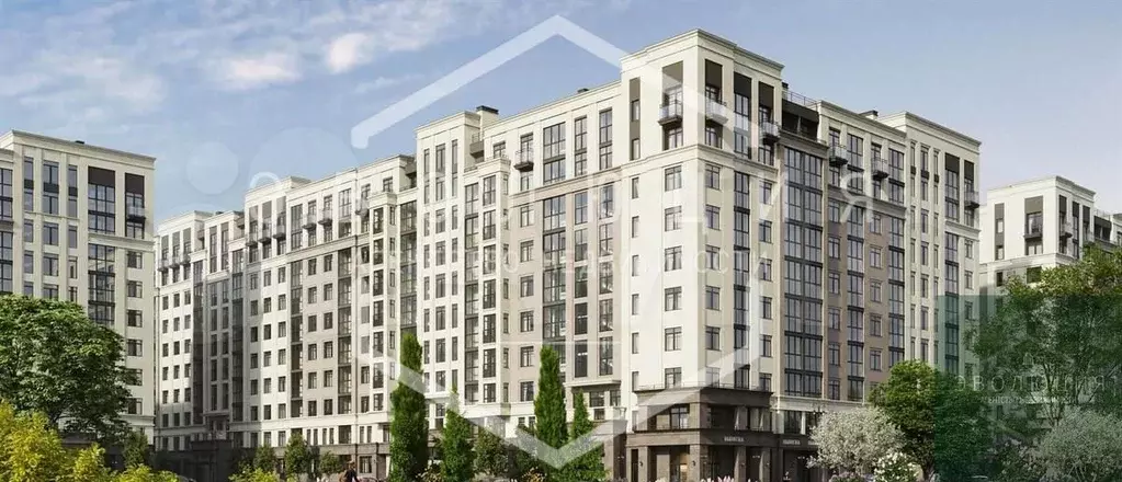 1-к. квартира, 35,6 м, 8/10 эт. - Фото 1