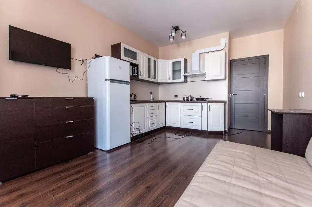 Студия Санкт-Петербург ул. Верхне-Каменская, 7к1 (24.3 м) - Фото 2