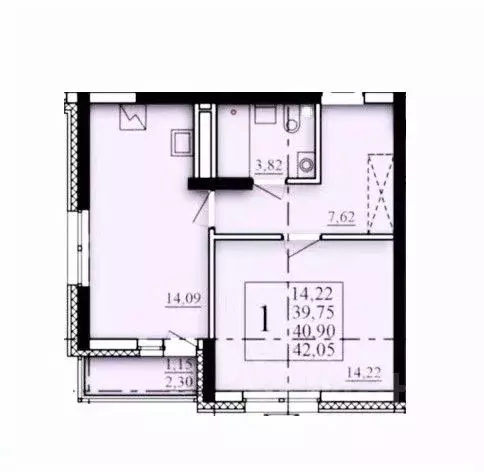 1-к кв. Башкортостан, Уфа Затон-Восточный жилрайон, Паруса жилой ... - Фото 1