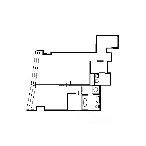 2-к кв. Москва 1-й Красногвардейский проезд, 21с2 (89.0 м) - Фото 1