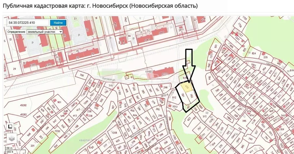 Участок в Новосибирская область, Новосибирск Ветеран СНТ, № 8 кв-л, ... - Фото 1
