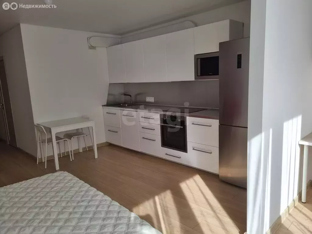 Квартира-студия: Тюмень, улица Николая Ростовцева, 22к1 (36 м) - Фото 2