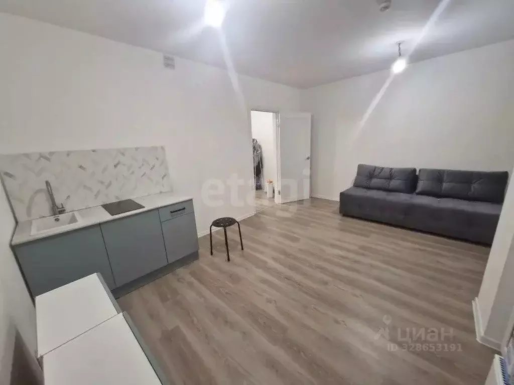 Студия Санкт-Петербург ул. Чарушинская, 32 (28.5 м) - Фото 1