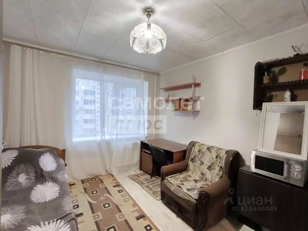 Комната Смоленская область, Смоленск ул. Попова, 38Ак2 (12.0 м) - Фото 1