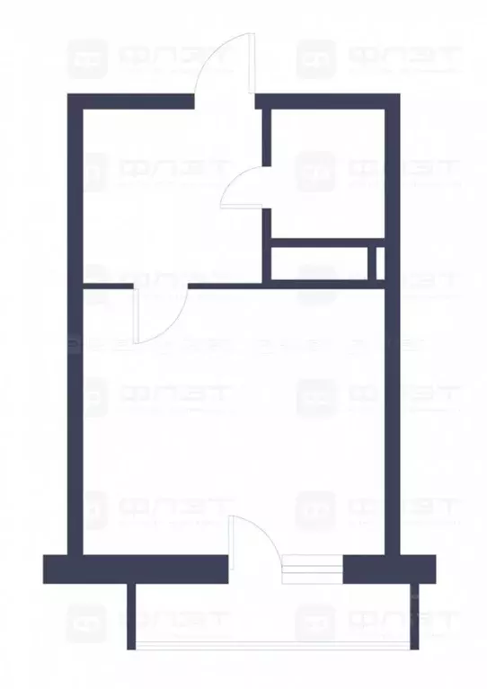 Студия Татарстан, Казань ул. Ярышлар, 2Б (30.2 м) - Фото 2