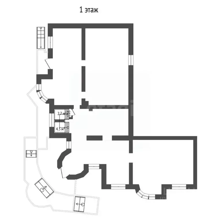 Помещение свободного назначения в Тюменская область, Тюмень ул. ... - Фото 2