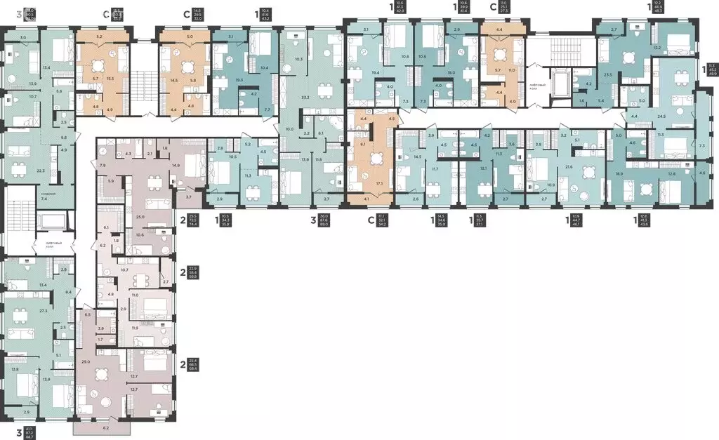 Квартира-студия: Северодвинск, Крымская улица, 2 (27.3 м) - Фото 1