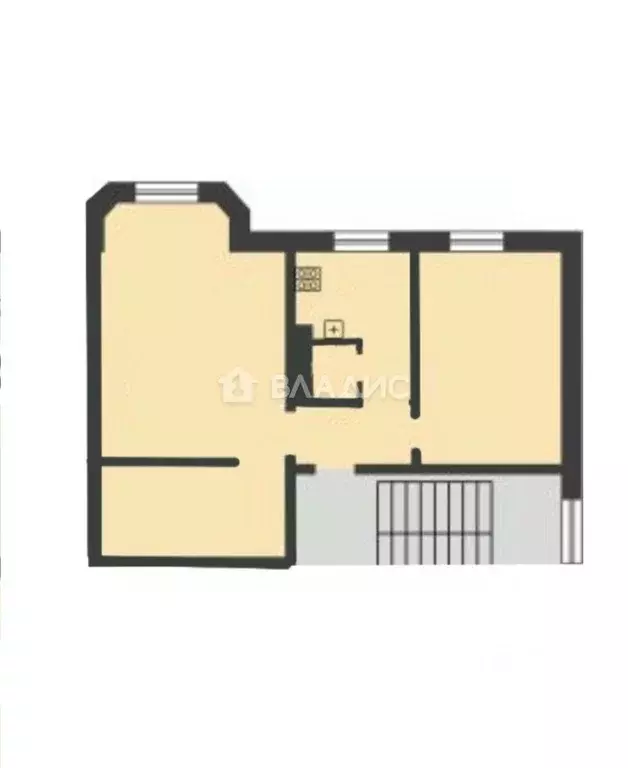 3-к кв. Нижегородская область, Нижний Новгород Дачная ул., 2 (50.0 м) - Фото 2