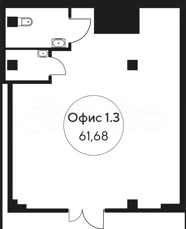 Свободного назначения, 62 м - Фото 0