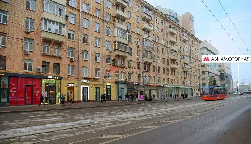 Торговая площадь в Москва Красноказарменная ул., 23 (168 м) - Фото 1